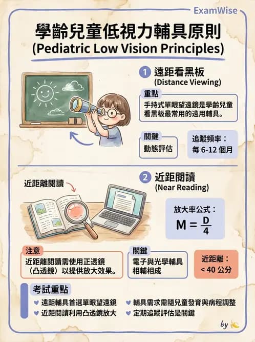 驗光師 - 低視力輔具臨床應用與選配 - AI 圖文解析預覽