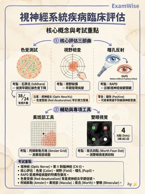 驗光師 - 斜弱視與神經眼科 - AI 圖文解析預覽