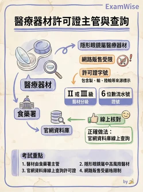 驗光師 - 醫療相關法規與職業倫理 - AI 圖文解析預覽