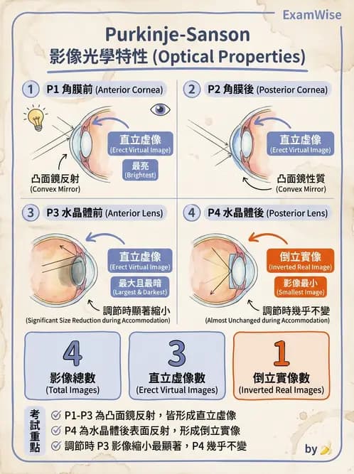 驗光師 - 散光焦線、面鏡與屈光不正成像 - AI 圖文解析預覽