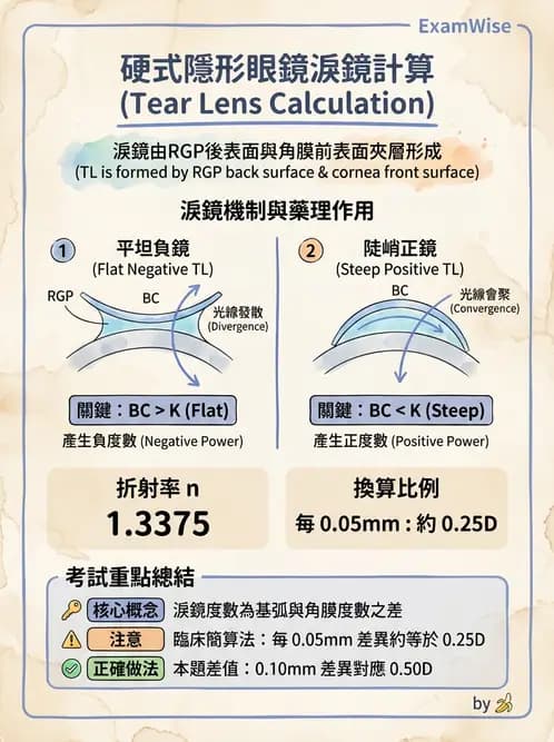 驗光師 - 鏡片材質、鍍膜與隱形眼鏡 - AI 圖文解析預覽