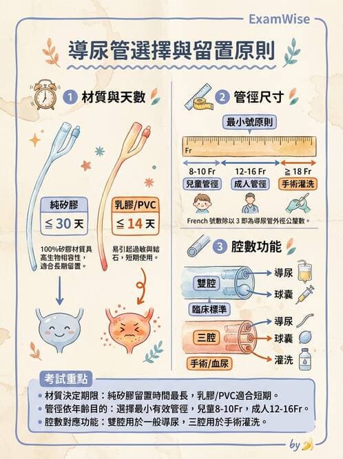 護理師 - 泌尿排泄與導尿護理 - AI 圖文解析預覽