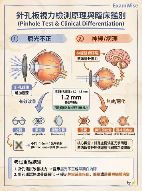 驗光師 - 視力檢查與視力值換算 - AI 圖文解析預覽