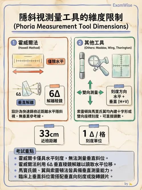 驗光師 - 隱斜位測量方法 - AI 圖文解析預覽