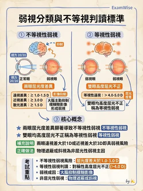 驗光師 - 弱視 - AI 圖文解析預覽