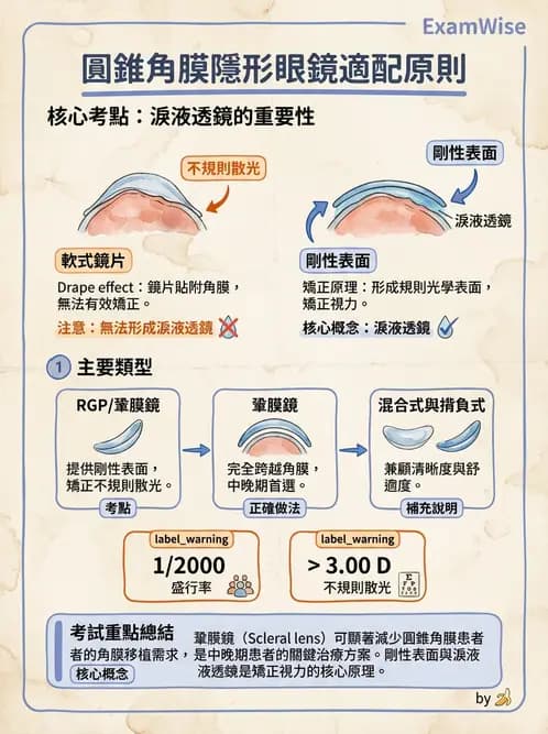 驗光師 - 特殊隱形眼鏡驗配 - AI 圖文解析預覽
