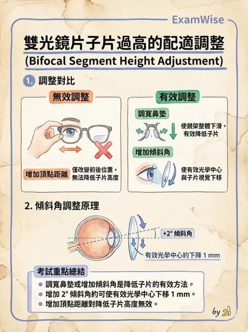 驗光師 - 鏡架配適與調整 - AI 圖文解析預覽