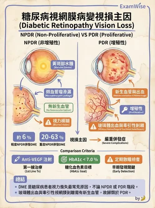驗光師 - 糖尿病眼部病變 - AI 圖文解析預覽