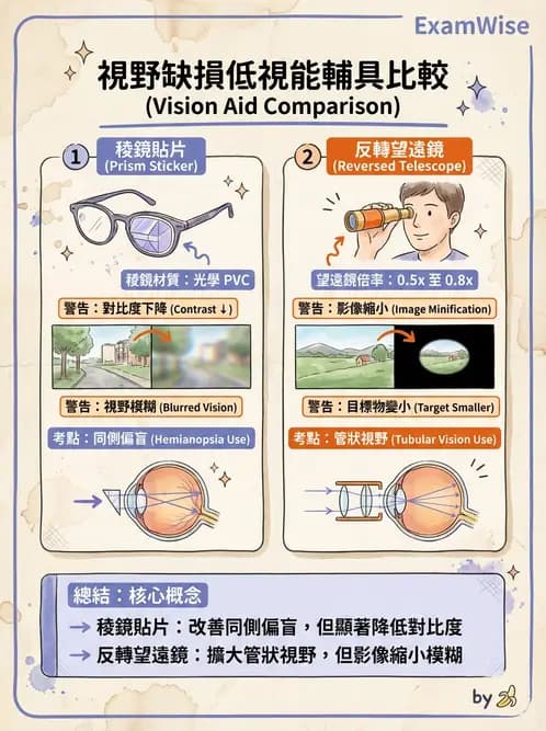 驗光師 - 低視力輔具臨床應用與選配 - AI 圖文解析預覽