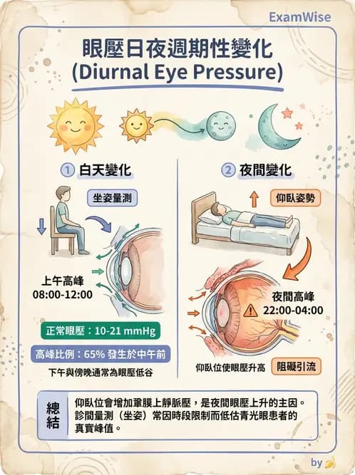 驗光師 - 青光眼分類、病因與危險因子 - AI 圖文解析預覽