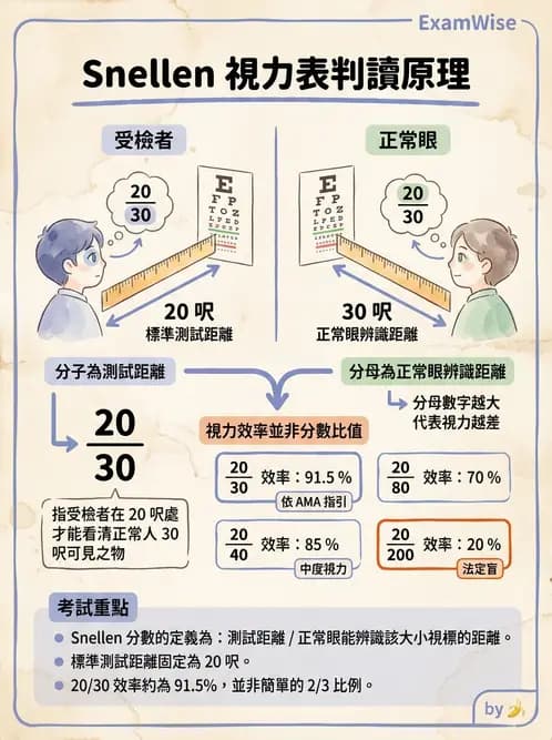 驗光生 - 視覺功能、視野與電生理檢查 - AI 圖文解析預覽