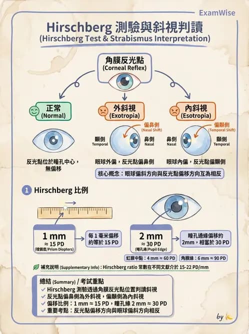 驗光生 - 眼位偏斜檢查 - AI 圖文解析預覽