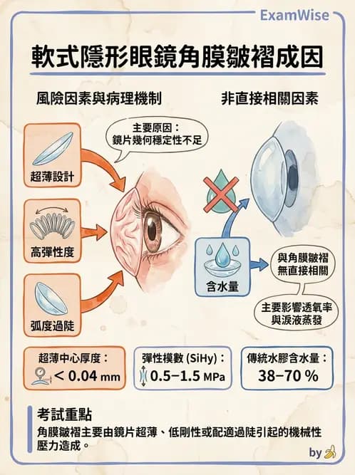 驗光生 - 角膜缺氧與結構性變化 - AI 圖文解析預覽