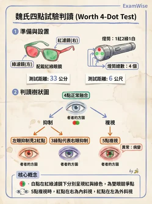 驗光生 - 雙眼感知與融像檢查 - AI 圖文解析預覽