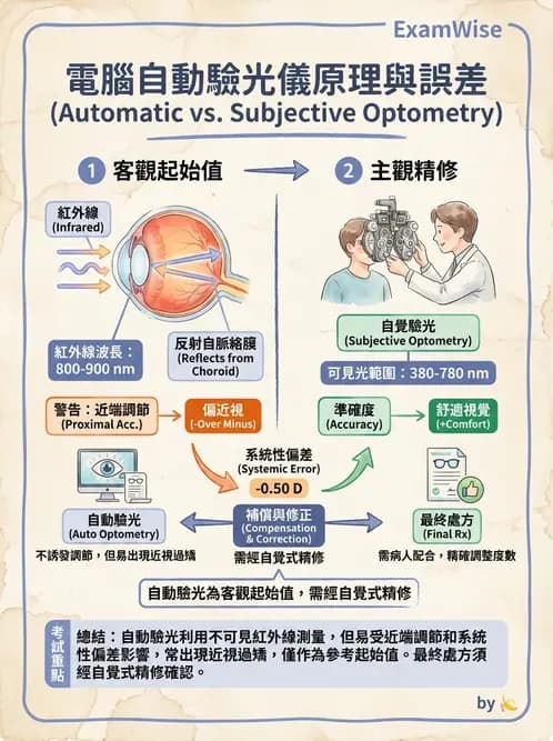 驗光生 - 驗度儀、自動驗光儀與綜合驗光儀 - AI 圖文解析預覽