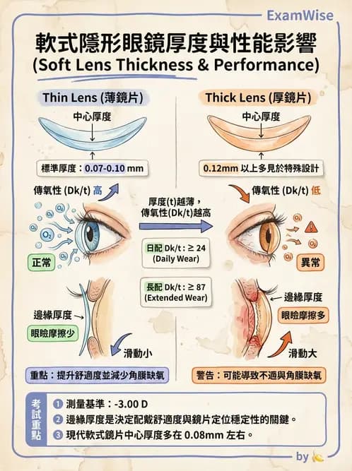 驗光生 - 鏡片設計、結構與臨床選用 - AI 圖文解析預覽
