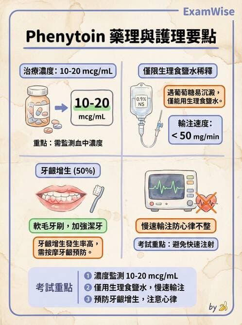 護理師 - 神經退化疾病與癲癇 - AI 圖文解析預覽