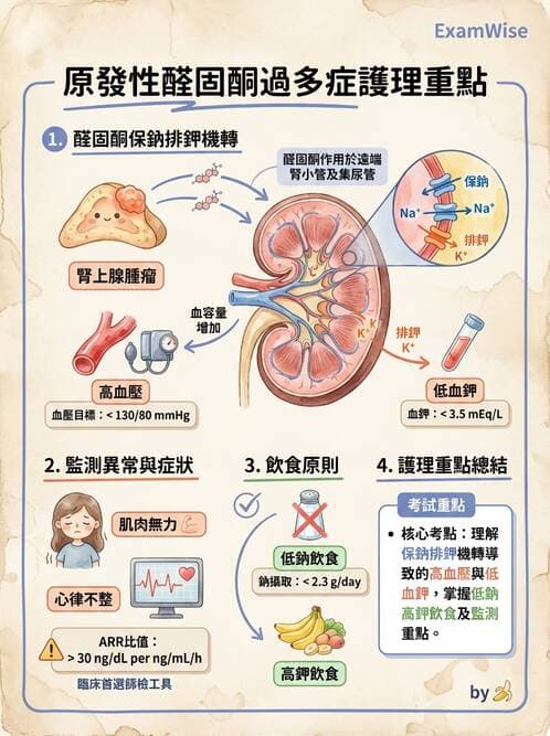 護理師 - 腎上腺與腦下垂體疾病 - AI 圖文解析預覽