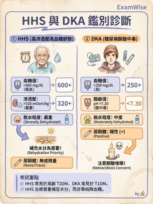 護理師 - 糖尿病併發症護理 - AI 圖文解析預覽