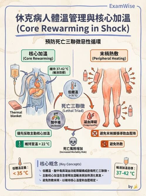 護理師 - 休克與敗血症護理 - AI 圖文解析預覽