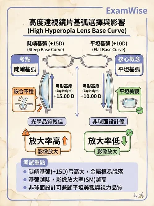 驗光生 - 眼鏡放大率與鏡片光學計算 - AI 圖文解析預覽