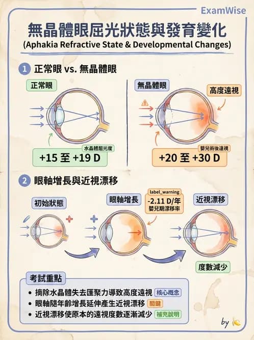 驗光生 - 屈光介質與眼壓調節 - AI 圖文解析預覽