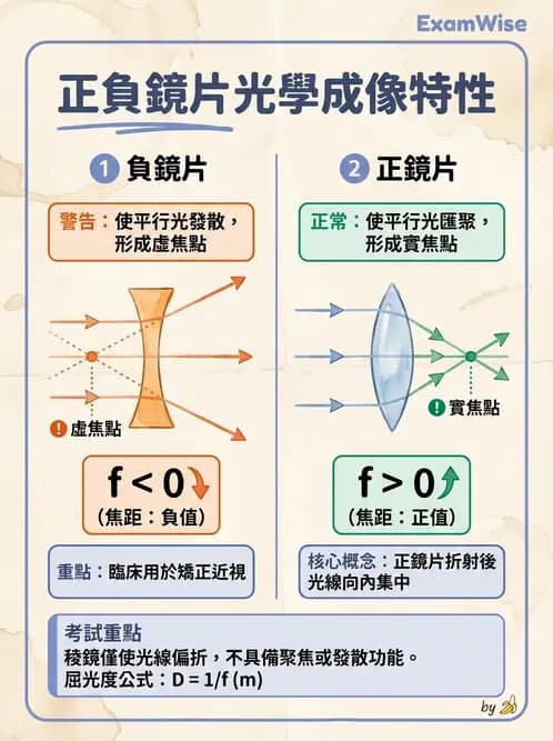 驗光生 - 屈光處方計算、轉換與矯正鏡片光學 - AI 圖文解析預覽