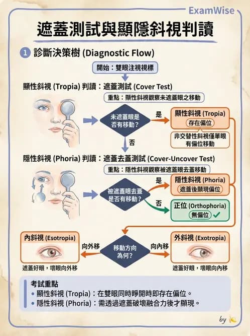 驗光生 - 眼位偏斜檢查 - AI 圖文解析預覽