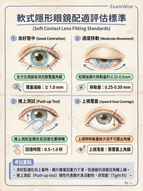 驗光生 - 軟式鏡片配適評估與臨床調整 - AI 圖文解析預覽