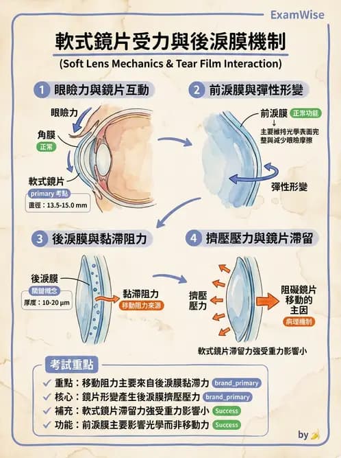 驗光生 - 軟式鏡片設計原理與散光鏡片驗配 - AI 圖文解析預覽