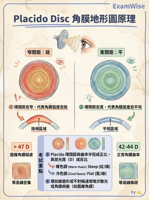 驗光生 - 眼前段檢查與角膜測量 - AI 圖文解析預覽