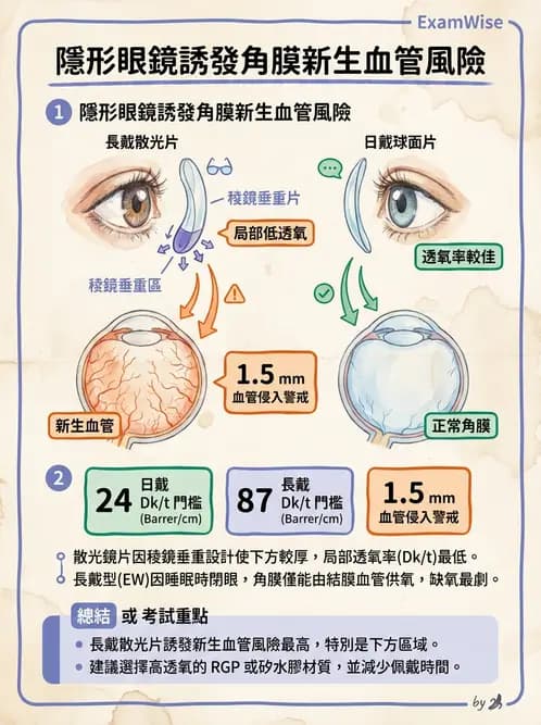 驗光生 - 鏡片設計、結構與臨床選用 - AI 圖文解析預覽