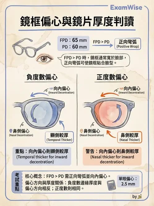 驗光生 - 驗度儀使用、PD量測與鏡框配製參數 - AI 圖文解析預覽
