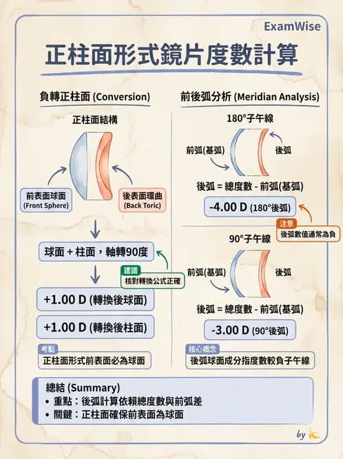 驗光生 - 鏡片設計、基弧選擇、雙光與漸進多焦點鏡片 - AI 圖文解析預覽