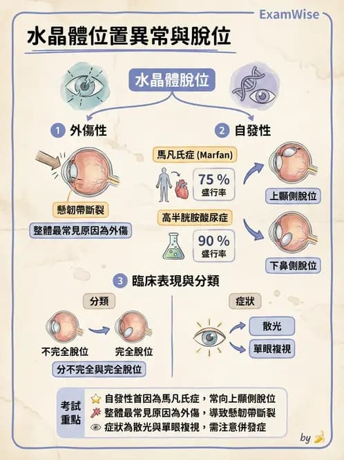 驗光生 - 青光眼與水晶體疾病 - AI 圖文解析預覽