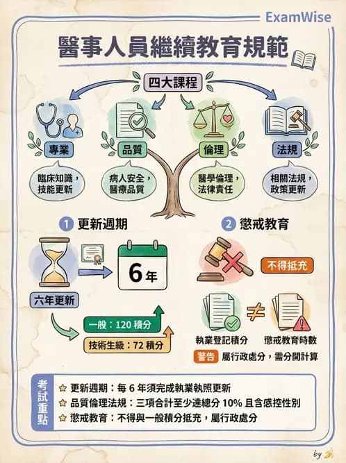 驗光生 - 驗光人員資格、倫理與繼續教育 - AI 圖文解析預覽