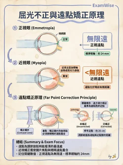驗光生 - 散光分類、不等視與不等像 - AI 圖文解析預覽
