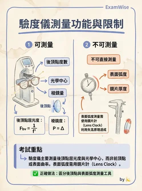 驗光生 - 驗度儀、自動驗光儀與綜合驗光儀 - AI 圖文解析預覽