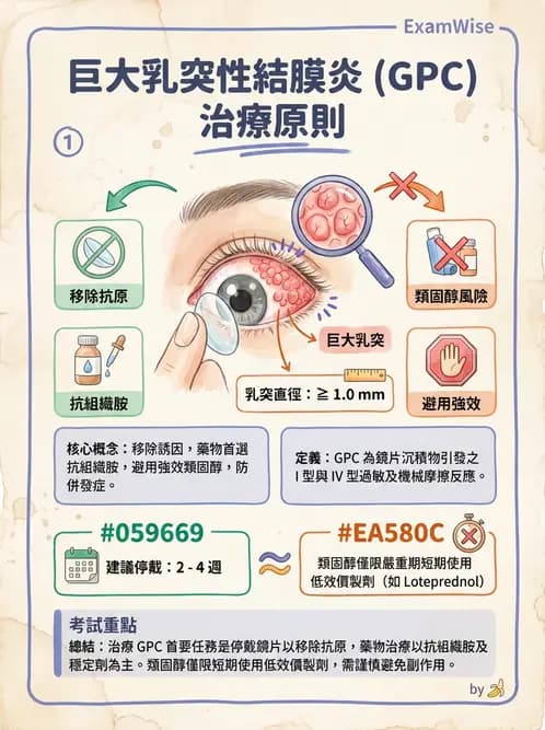 驗光生 - 乾眼、沉積物與結膜過敏反應 - AI 圖文解析預覽