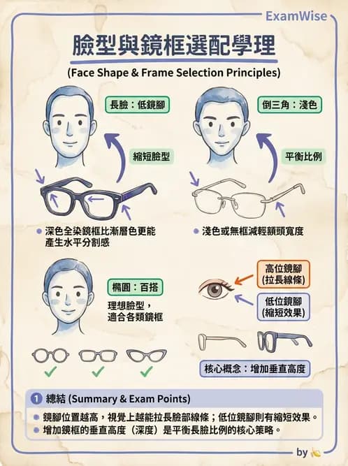驗光生 - 驗度儀使用、PD量測與鏡框配製參數 - AI 圖文解析預覽