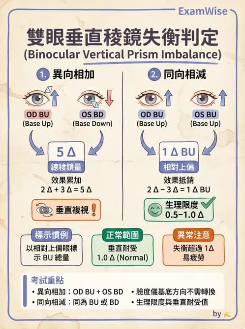 驗光生 - 普氏法則與移心稜鏡效應 - AI 圖文解析預覽