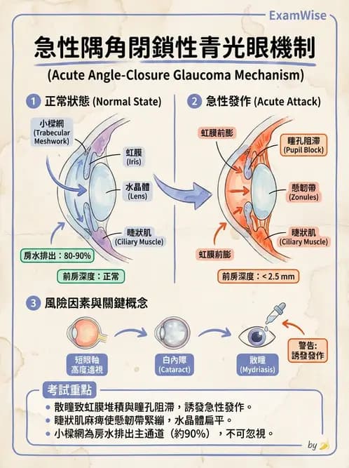 驗光生 - 青光眼與水晶體疾病 - AI 圖文解析預覽