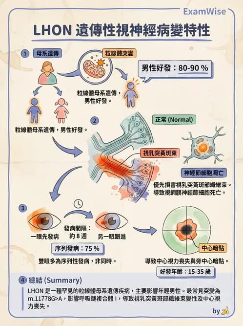驗光生 - 全身性疾病眼部表現與神經眼科 - AI 圖文解析預覽