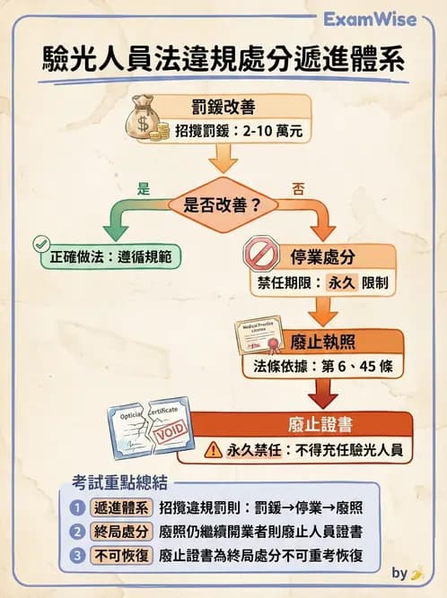 驗光生 - 驗光所停歇業、代理與業務合規 - AI 圖文解析預覽