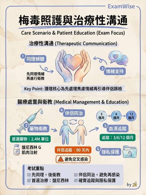 護理師 - 婦科腫瘤與感染 - AI 圖文解析預覽