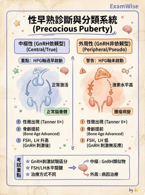 護理師 - 兒童內分泌與代謝疾病 - AI 圖文解析預覽