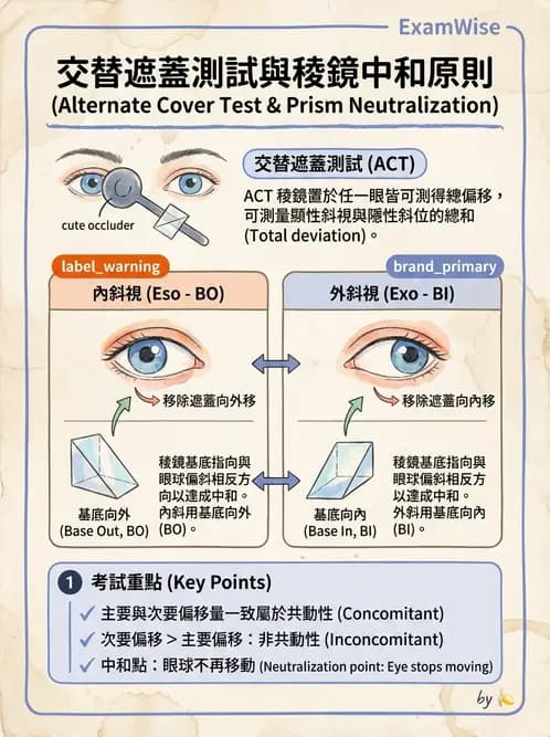 驗光生 - 眼位偏斜檢查 - AI 圖文解析預覽