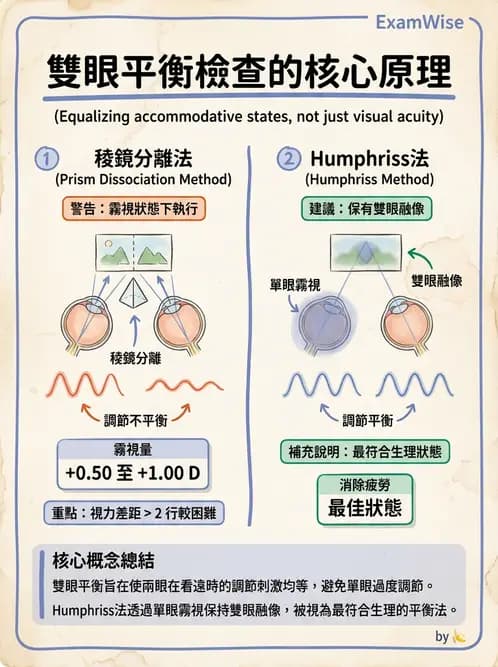驗光生 - 雙眼平衡技術與驗光流程 - AI 圖文解析預覽