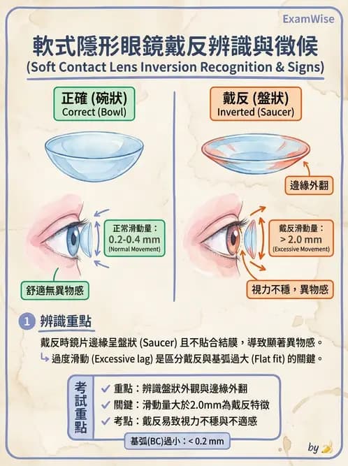 驗光生 - 軟式鏡片配適評估與臨床調整 - AI 圖文解析預覽