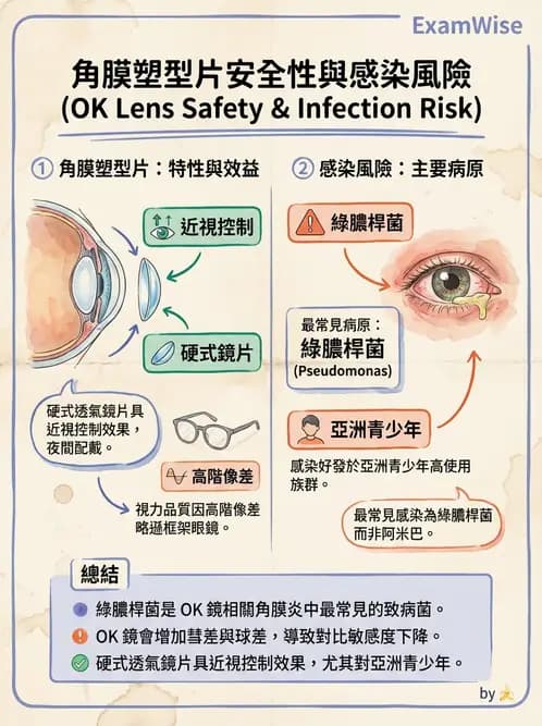 驗光生 - 感染性與炎症性角膜結膜炎 - AI 圖文解析預覽